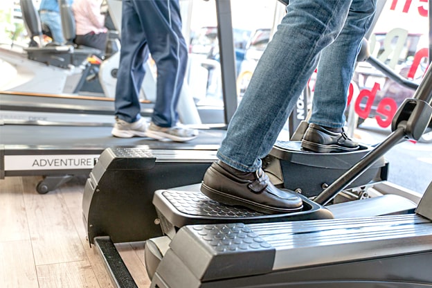 ご利用者様の運動の様子